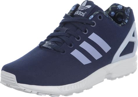 adidas schuhe damen dunkelblau mit gold zx flux|adidas ZX Flux für Damen .